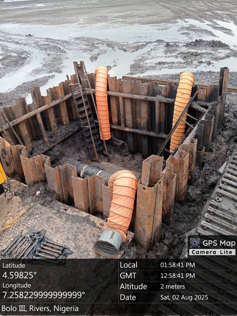 Overcoming the swamp, Cofferdam Solutions in the Niger Delta