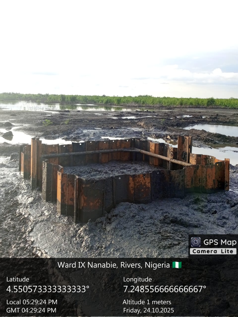 Split-Tee cap repair using cofferdam on the 28" TNP Owokiri