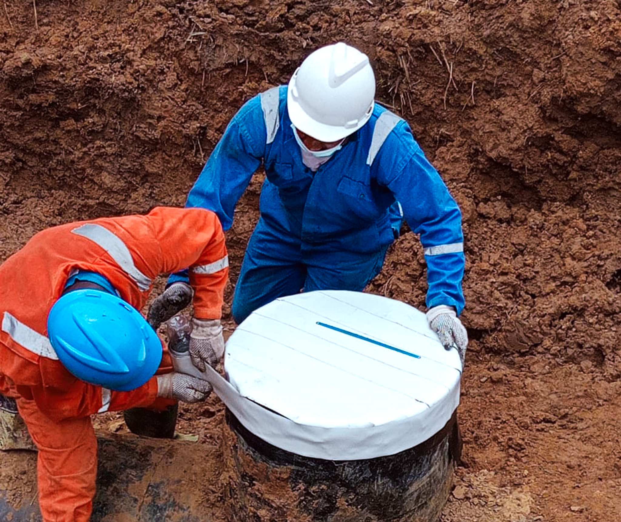 Split-Tee Repair on 28" TNP